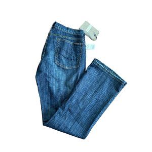 Stetson Women's No. 816 Size 14 Dark Medium Wash Blue Boot Cut Jeans NWT